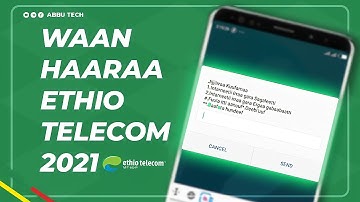 dhaabbanni ethio telecom waan haaraa gadhiisee jira new video 2021@OromoSamsung @otselsay5863
