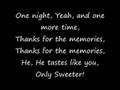 Fall Out Boy-Thnks fr th Mmrs with lyrics
