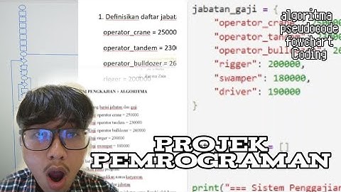 UAS Algoritma dan Pemrograman Kelompok 2 Algoritma, Pseudocode, flowchart,dan koding python.