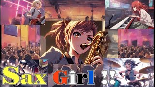 サックス・ガール！！ ～Ladies Go ! !～ ,ジャズBGM, 家事・勉強・作業用に, Jazz, jazz music, smooth jazz, (C)2024 Ezura-San