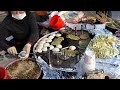 납작만두, 호떡, 어묵, 36년된 단골 많은 곳 / flat dumplings, sweet pancake, fish cake - korean street food