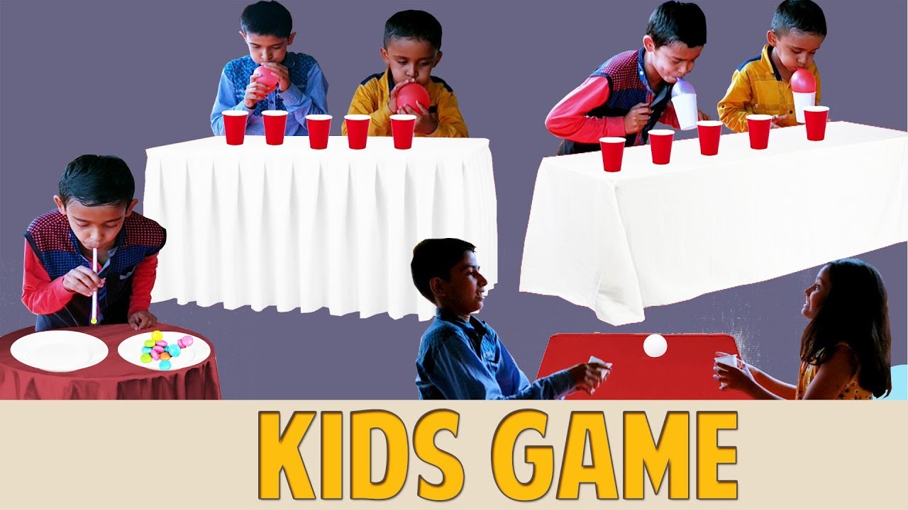 Minute To Win It Games One Minute Games for Kids minutestowinitgames YouTube