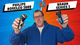 Shaver Battle: Philips Norelco 3800 vs Braun Series 3
