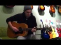 Jordan demos a 1976 Guild G-37