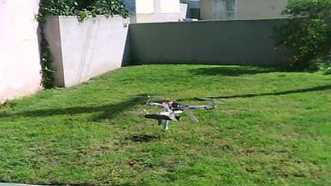 MultiWiiCopter - Flymentor Gyro Hover Test
