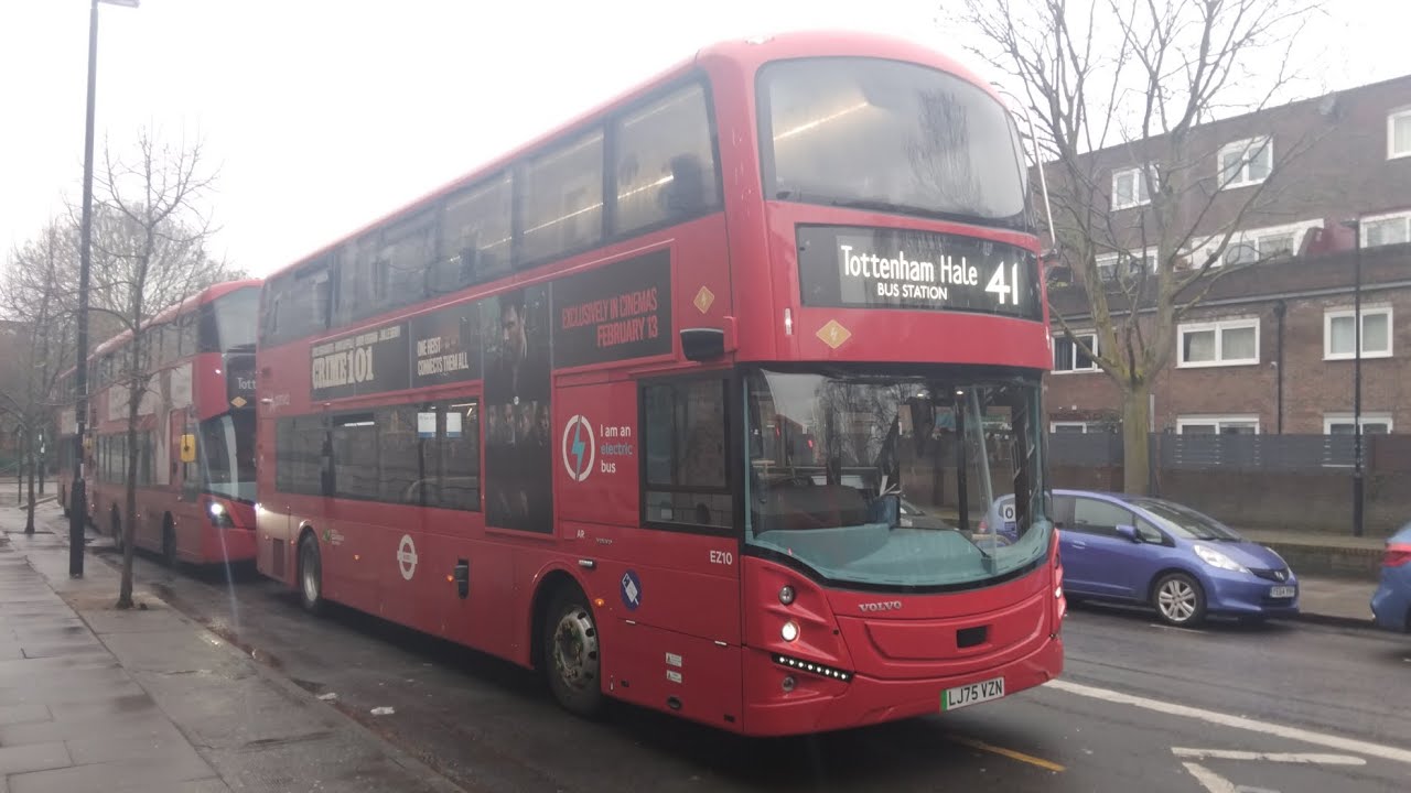 (New BZLs) - ALN - New Volvo BZL - EZ10e - LJ75VZN - on Route 41 - at Archway Station - 05/02/2026