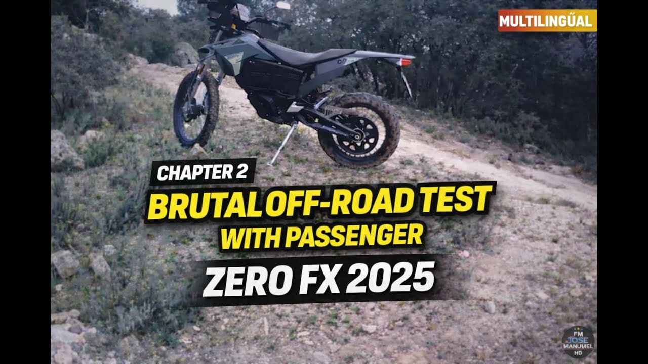 ZERO FX 2025 | Chapter 2 – Brutal Off-Road Test with Passenger