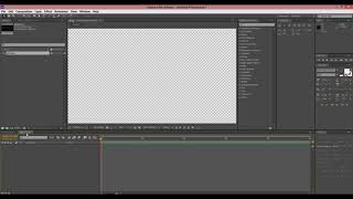 After Effects'te  Proje Nasıl Açılır? | After Effect Dersleri-1