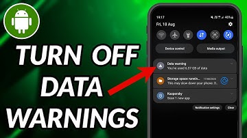 How To Turn Off Data Warning Notification In Samsung