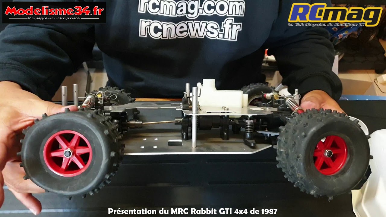 Présentation du MRC Rabbit GTI 4x4 de 1987 - Voiture RC modélisme - YouTube