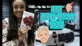 going to the Ellen show vlog