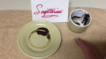 Sagittarius January 7, 2019 Weekly Coffee Cup Reading by Cognitive Universe