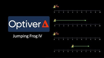 Optiver Quant Interview Problem | Jumping Frog IV