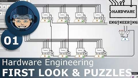 FIRST LOOK & PUZZLES - Hardware Engineering: Ep. #1 - Gameplay & Walkthrough