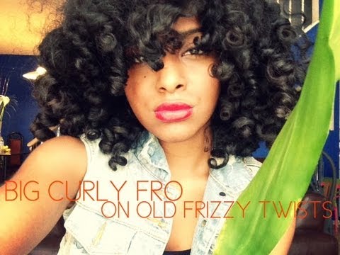 TOTALLY TWISTED TO BIG CURLY FRO!