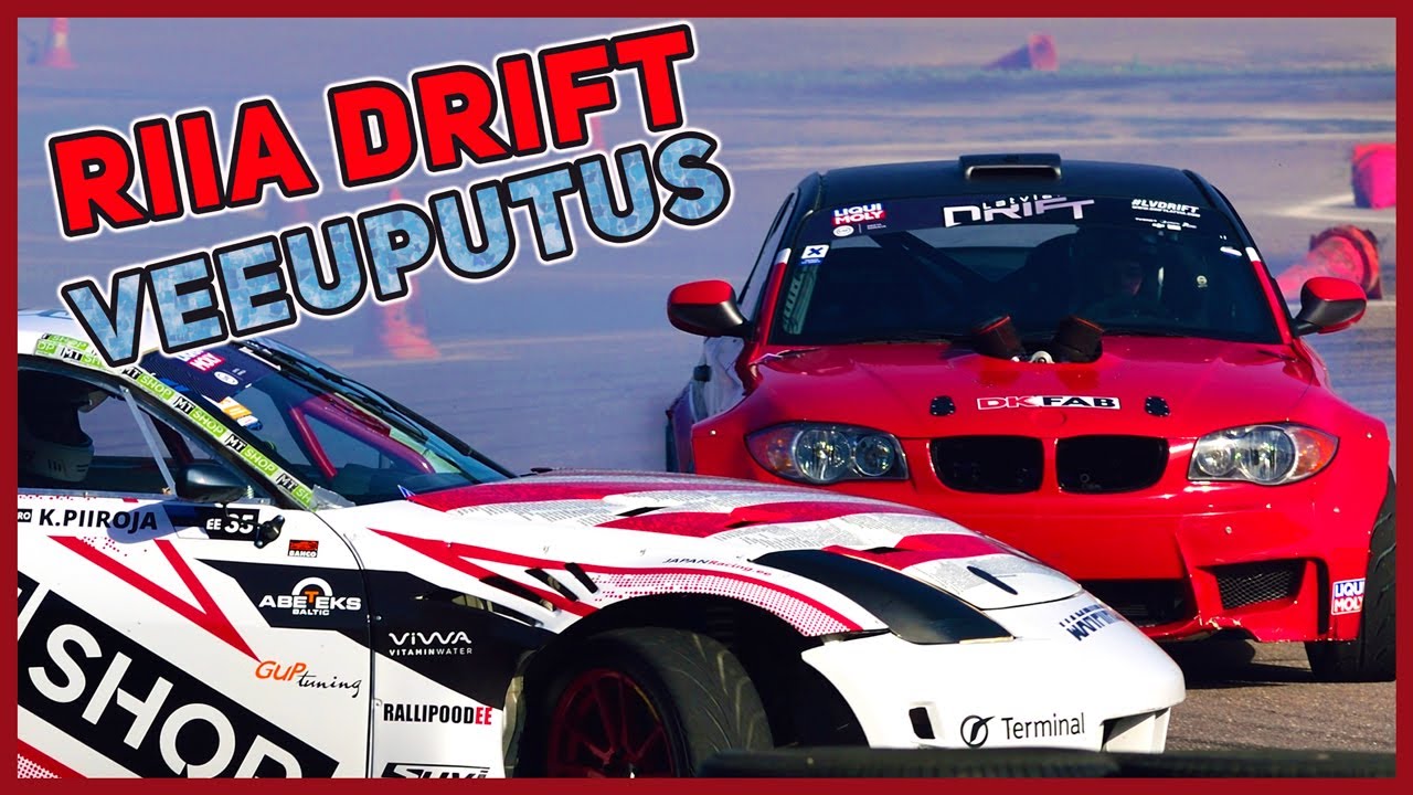 Vihmatants Riia Speedway Drifti võistlustel