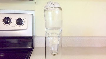 Boiling Water with Ice Experiment