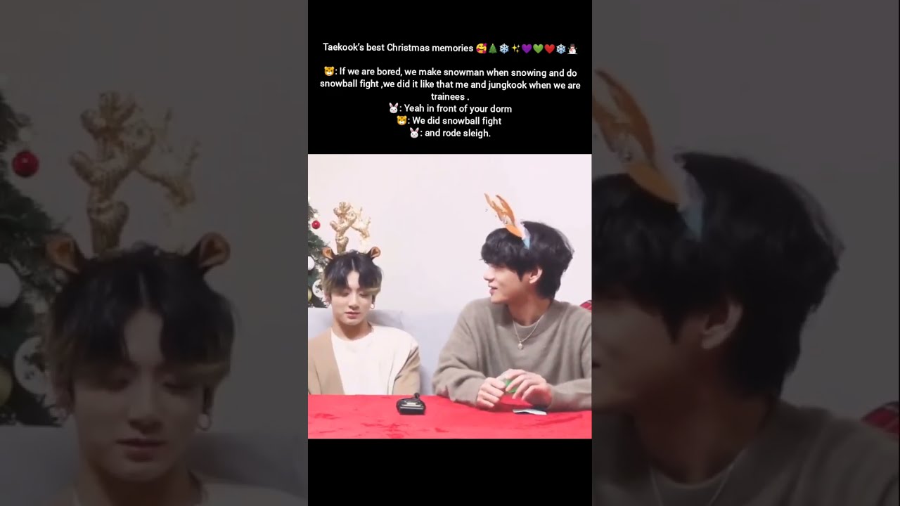 Taekook's best Christmas memories 🥺❤️⛄🎄❄️💚🌨️❤️ #christmas #taekook #bts #vkook
