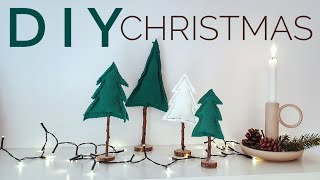 Новогодний декор из обрезков ткани своими руками \ Christmas DIY