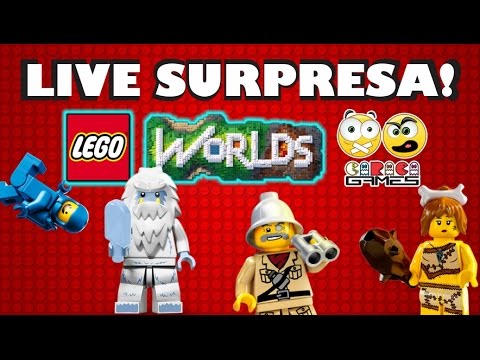 Live Surpresa - Jogando Lego Worlds com meu primo Sylvio do canal Sgames Pro