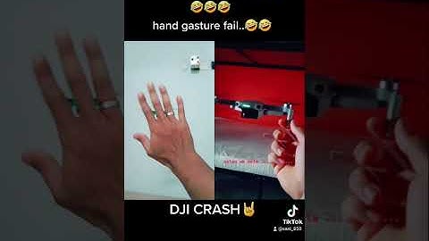 dji spark crash...✌hehe..