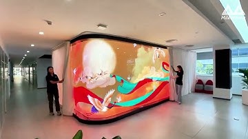Transparent Holographic Led Screen#leddisplay #led #ledscreen #shortsvideo #shortvideo #ledwalls