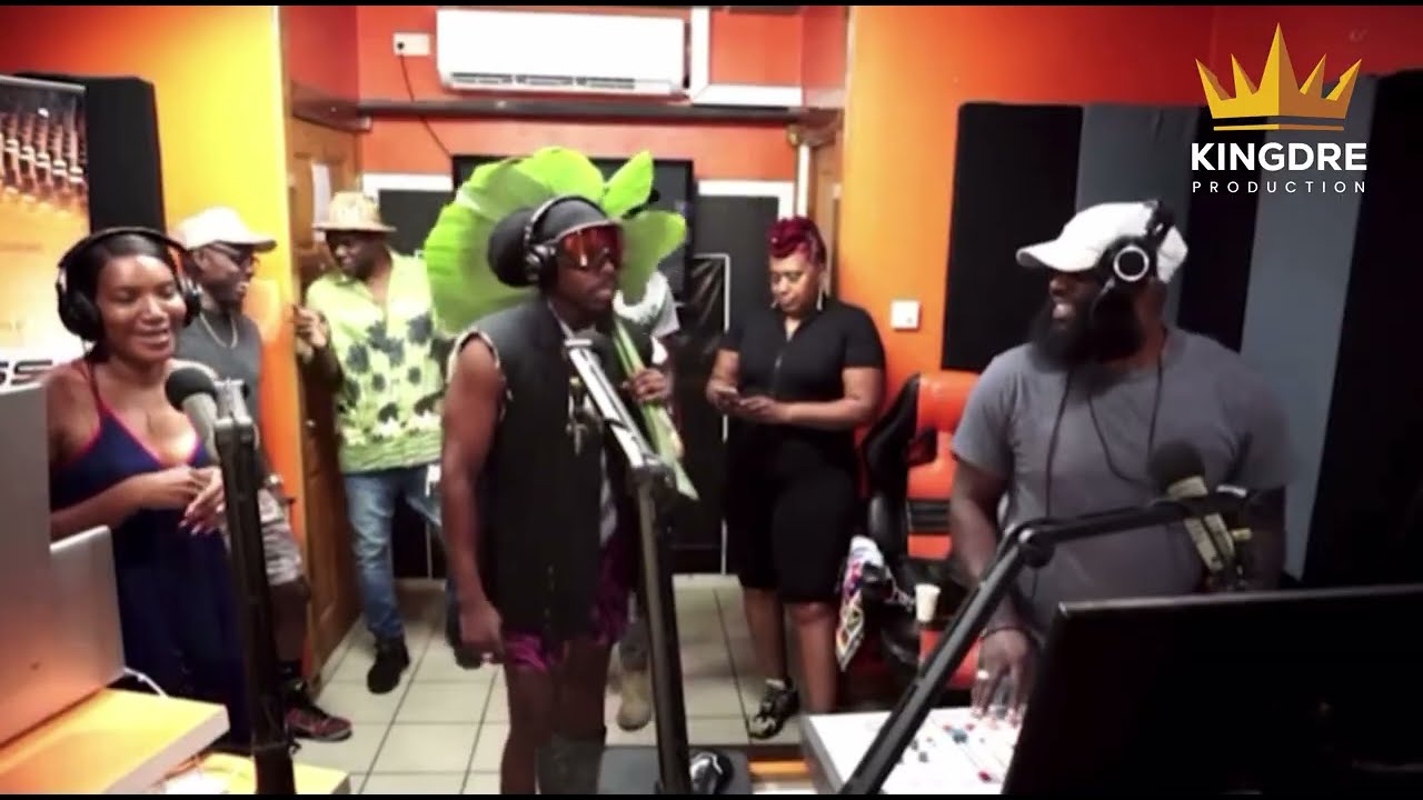 DRED LION PERFORMING GREASE IT | BOSSFM GRENADA