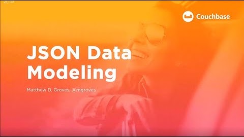 Wisconsin .Net User Group - JSON Data Modeling in Document Databases