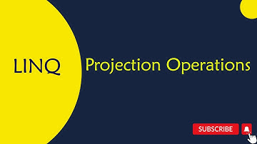 Projection Operations in LINQ in Telugu