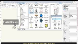 Automatic division Instrument Types in Classes - Vectorworks Spotlight