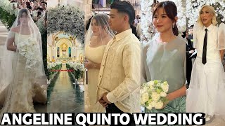 STAR STUDDED WEDDING OF Angeline Quinto & Nonrev Daquina❤️KASAL Ni Angeline Quinto at Nonrev Daquina