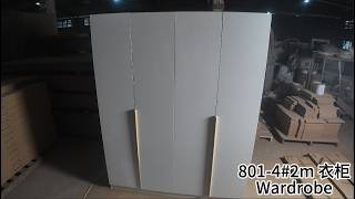 F541214 Wardrobe 801-4# 2m 衣柜