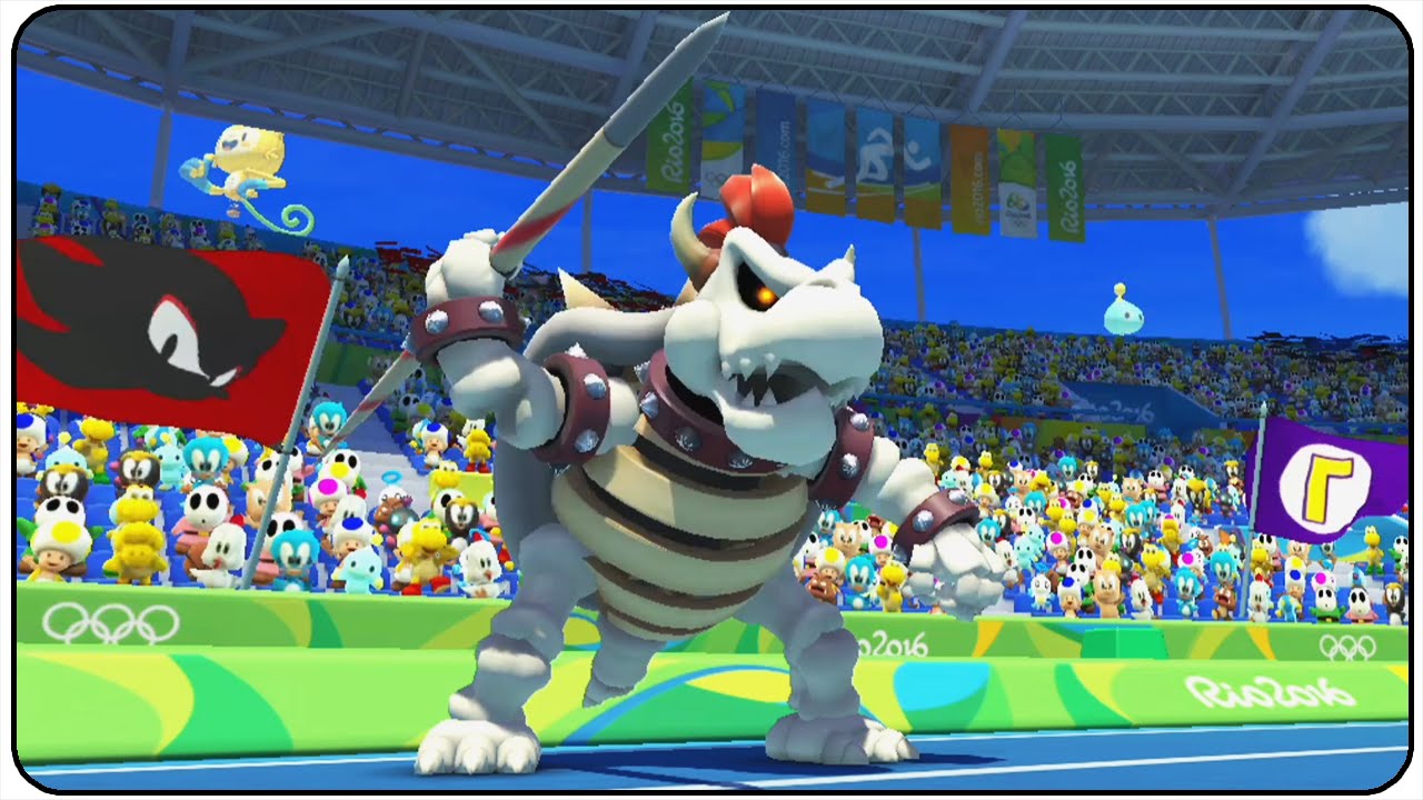 Mario and Sonic at the Rio 2016 Olympic Games (Wii U) - All Characters Javelin Throw Gameplay - YouTube NintenU