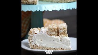 Rice krispies cake? cheesecake!? heck yes! combining your favorite
treat and dessert. this cheesecake is a perfect combination th...