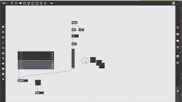 Max MSP Tutorial: One Oscillator Synth