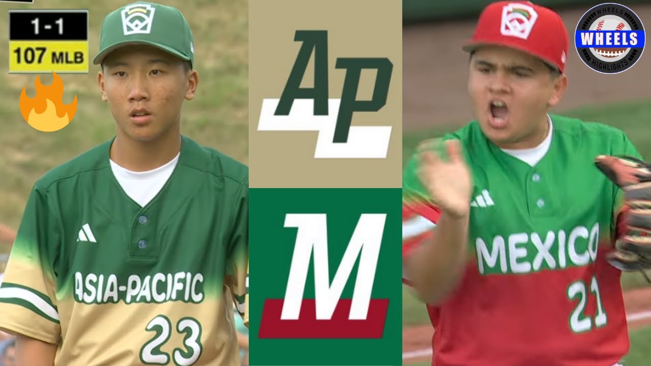 Азиатско-Тихоокеанский регион против Мексики | Первый раунд LLWS | Основные моменты LLWS 2025