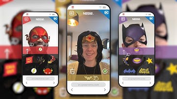 How Studio Z used WebAR to create an engaging immersive DC Super Heroes experience for Nestlé CPW
