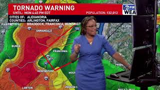 WJLA-TV 7 News Washington DC Severe Weather Coverage August 14, 2023