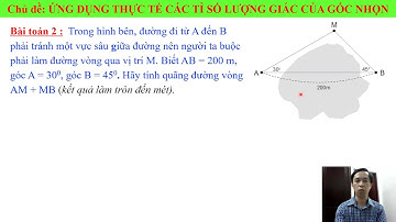 NGT Toán 9 - ỨNG DỤNG THỰC TẾ CÁC TỈ SỐ LƯỢNG GIÁC CỦA GÓC NHỌN