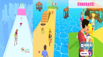 NOOB vs PRO vs HACKER in Makeover Run ( levels 1 - 14 ) | Cremgaming