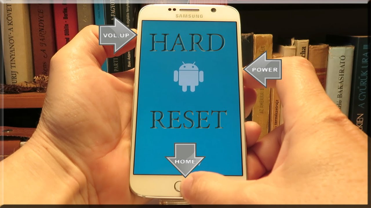 ซัม ซุง เอ ส 6  New Update  Samsung Galaxy S6 Hard Reset (Factory Reset)