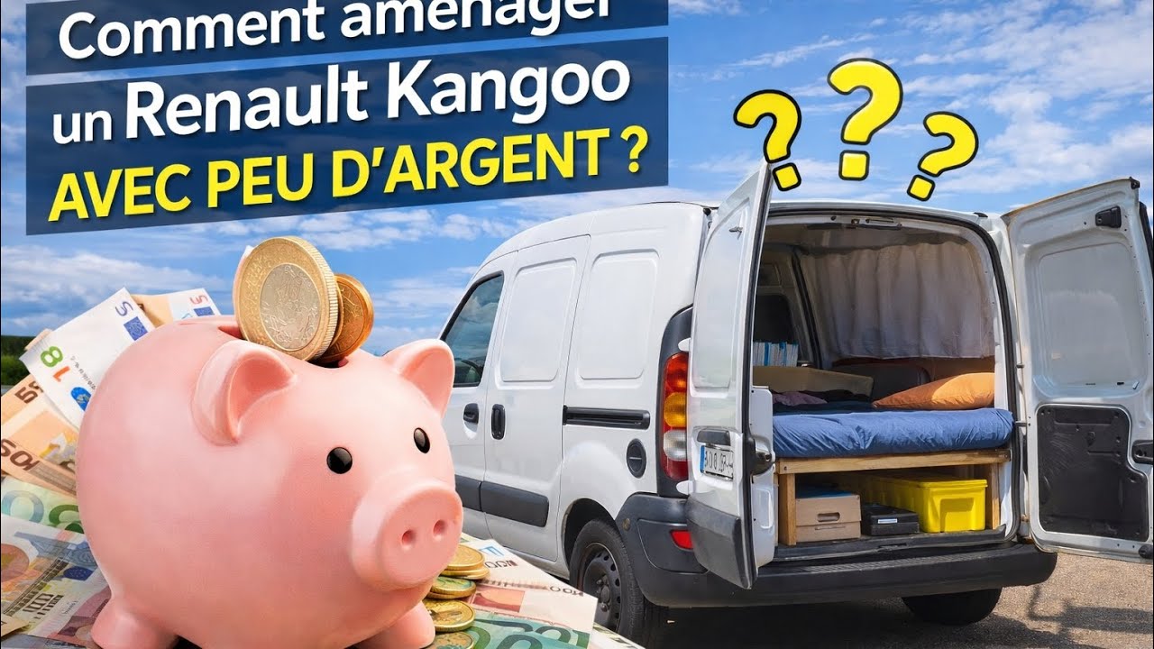 Aménagé un renault Kangoo avec  peu 