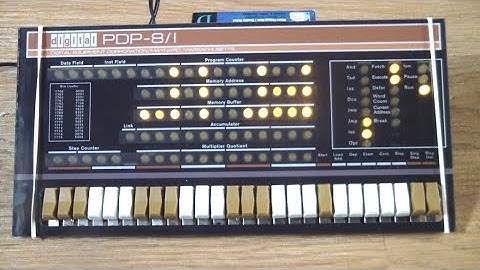 AE#122 Fixing a botched PDP8 kit and doing some antique programming.