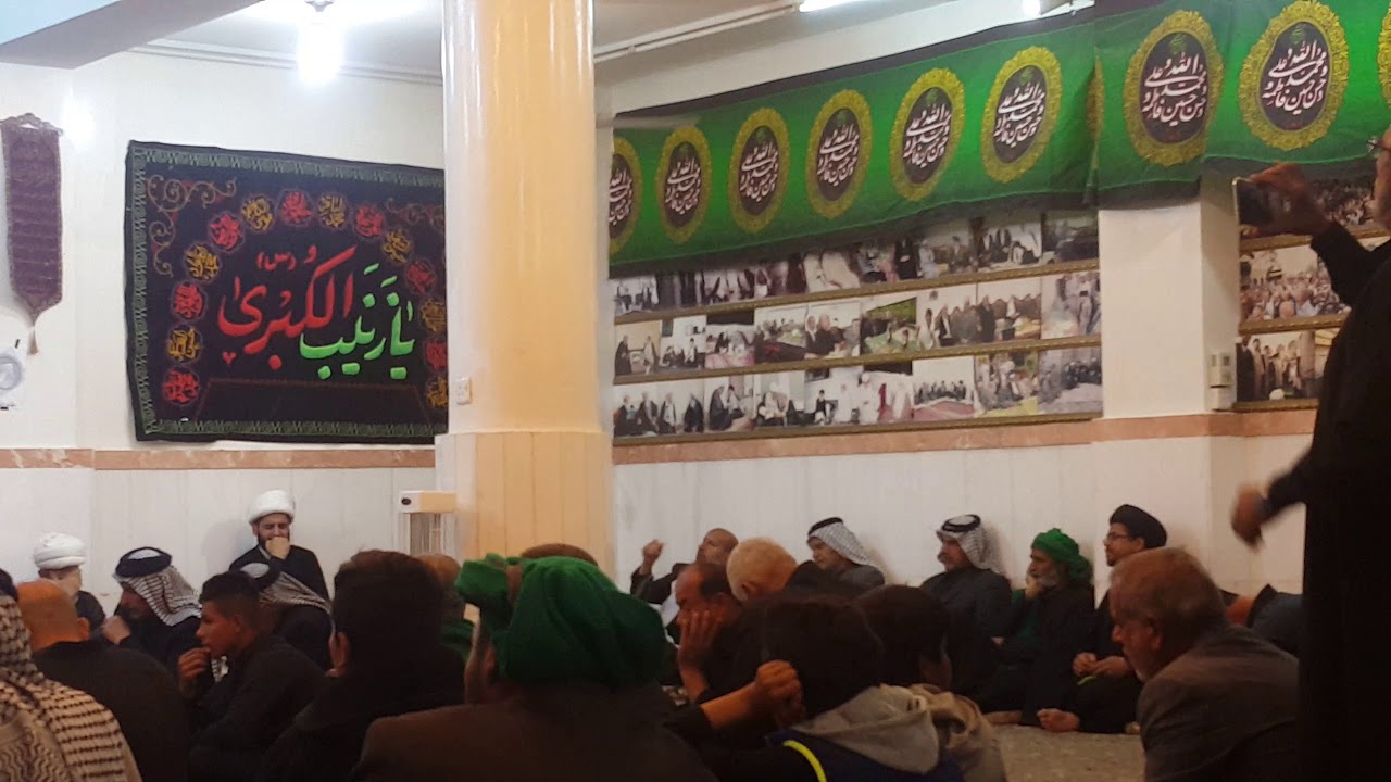 نعي مؤثر عند مرقد العلامه الشيخ القرشي 1439 هجري