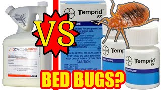 Temprid VS Crossfire  Which Pesticide Works Best For BED BUGS?