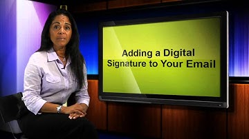 How to add Digital Signature to Email for Security?