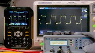 картинка: FNIRSI DPOX180H ОБЗОР. Сравнение с SDS 1202X-E и FNIRSI 1C15