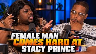 FEMALE MAN  GETS SMOKED IN DEBATE!!