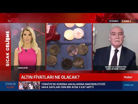 Altını olanlar dikkat! Fiyatlar devam edecek mi? Altın Uzmanı tv100'de yanıtladı!