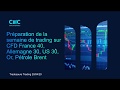 Préparation de la sameine de trading sur CFD France40, Allemagne30, US30, Or, Brent (20/04/20)